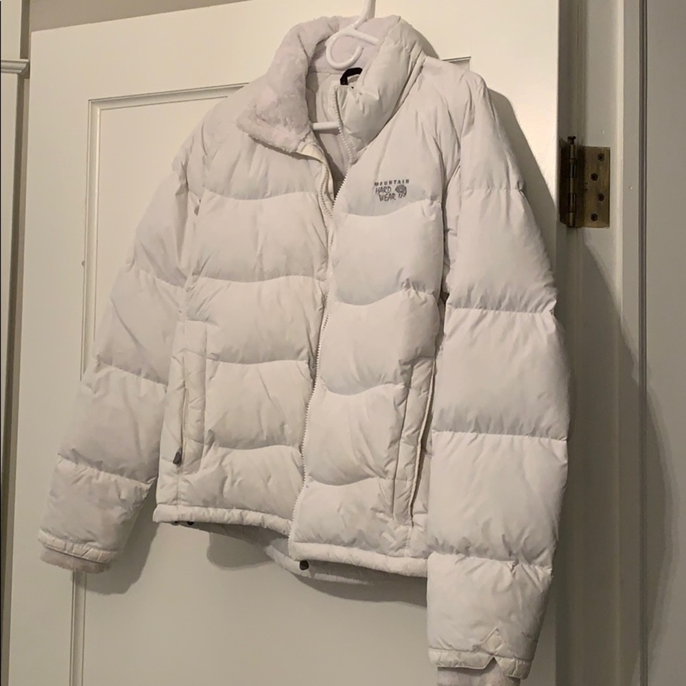 Mountain Hard Wear White Puffer